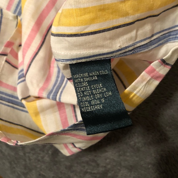 Lauren Ralph Lauren Striped Button Down Shirt - Picture 3 of 7